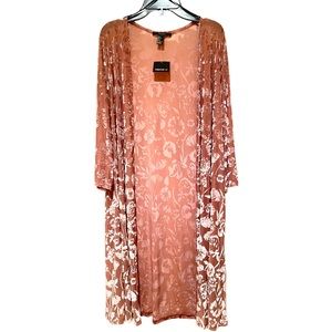 Mauve color Cardigan/Kimono